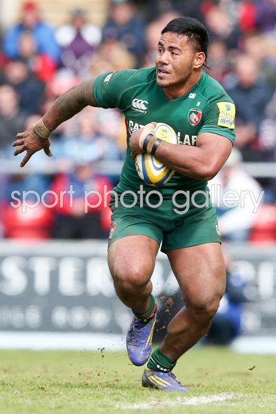 Manu Tuilagi Leicester v Harlequins Premiership Semi Final 2013
