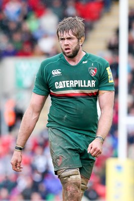 Geoff Parling Leicester v Harlequins Premiership Semi Final 2013