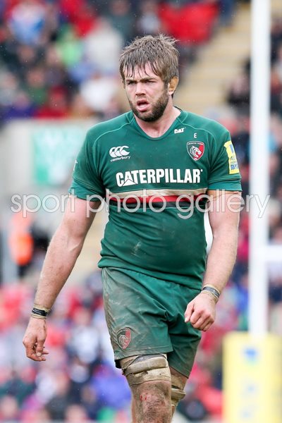 Geoff Parling Leicester v Harlequins Premiership Semi Final 2013