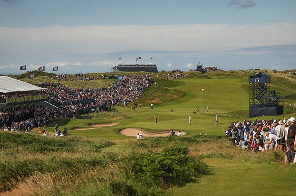 Rory McIlroy Northern Ireland 13th 3rd Round The Open Championship Royal Portrush 2025