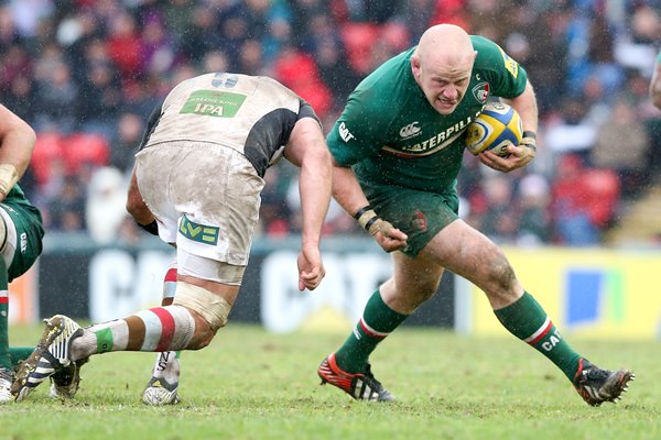 Dan Cole Leicester v Harlequins Premiership Semi Final 2013