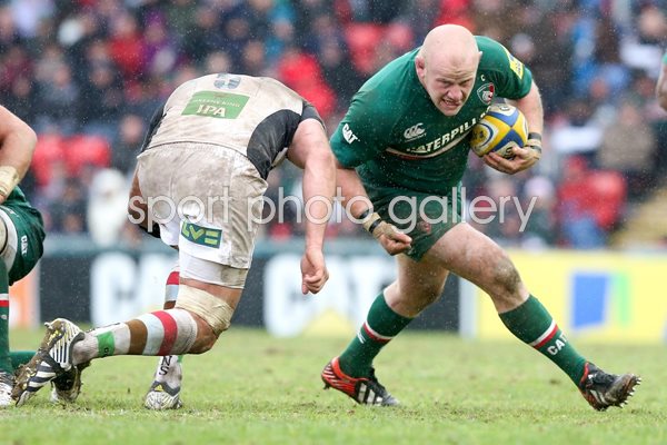 Dan Cole Leicester v Harlequins Premiership Semi Final 2013