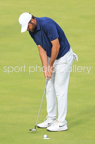 Scottie Scheffler USA Winning Putt British Open Royal Portrush 2025