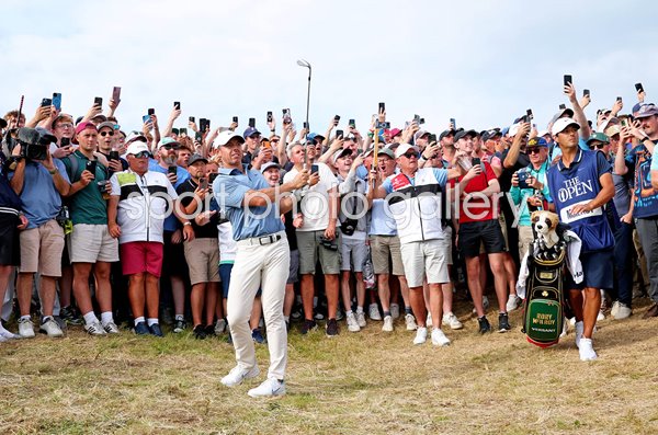 Rory McIlroy Northern Ireland 17th Final Round Open Royal Portrush 2025