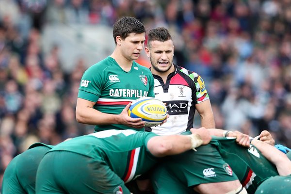 Ben Youngs Leicester v Danny Care Harlequins Premiership Semi Final 2013