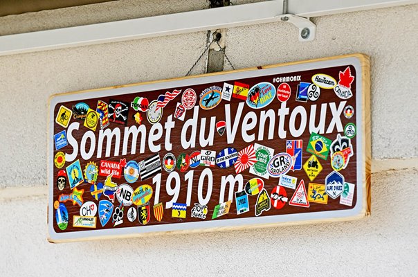 Mont Ventoux Sign Stage 16 Tour de France 2025 