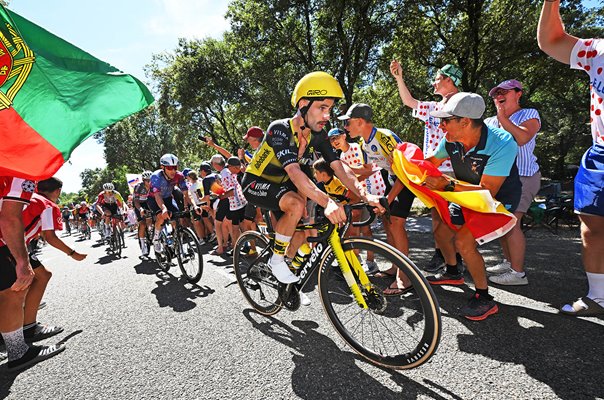 Victor Campenaerts Belgium & Team Visma Stage 16 Tour de France 2025 