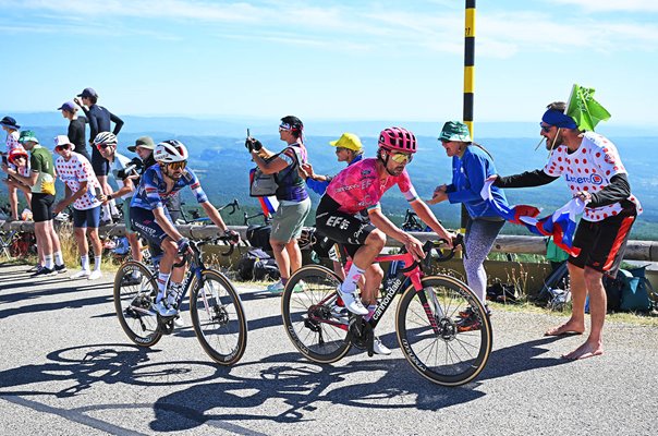 Valentin Paret-Peintre France & Ben Healy Ireland Mont Ventoux Stage 16 Tour de France 2025