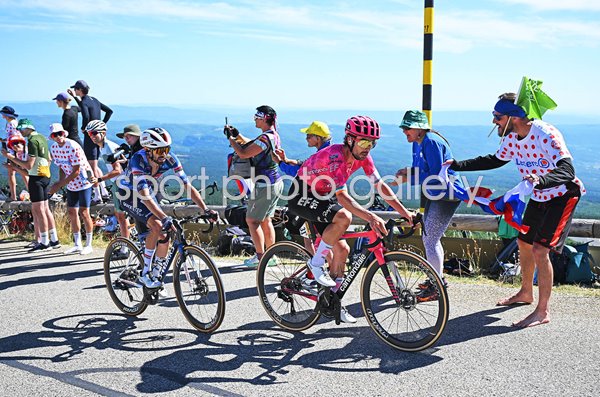 Valentin Paret-Peintre France & Ben Healy Ireland Mont Ventoux Stage 16 Tour de France 2025