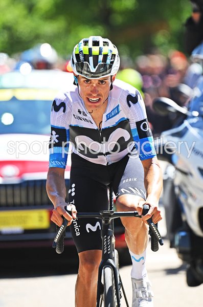 Enric Mas Spain climbs Mont Ventoux Stage 16 Tour de France 2025 