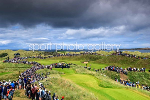 Rory McIlroy Northern Ireland 8th hole day 2 Open Royal Portrush 2025