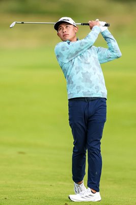Collin Morikawa USA second round Open Royal Portrush 2025