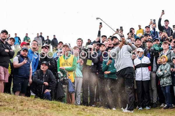 Scottie Scheffler USA 17th hole third round Open Royal Portrush 2025