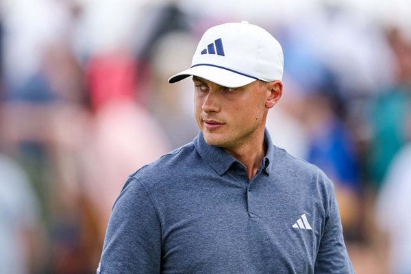 Ludvig Aberg Sweden third round Open Royal Portrush 2025