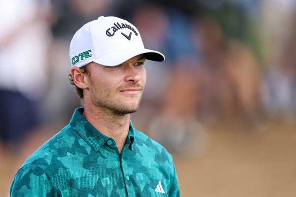 Nicolai Hojgaard Denmark third round Open Royal Portrush 2025