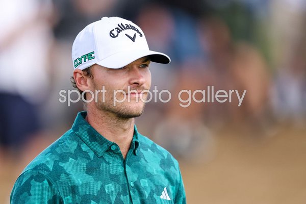 Nicolai Hojgaard Denmark third round Open Royal Portrush 2025