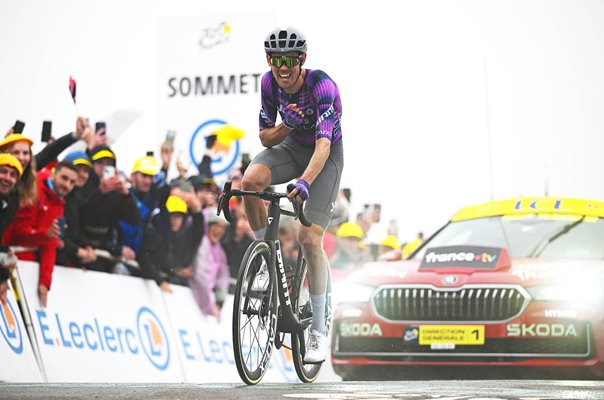 Ben O'Connor Australia wins stage 18 Tour de France 2025