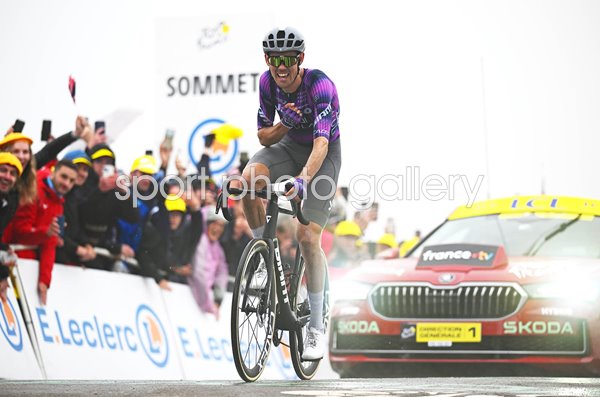 Ben O'Connor Australia wins stage 18 Tour de France 2025