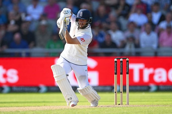 Ben Duckett England batting v India 4th Test Match Old Trafford 2025