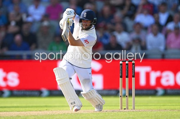 Ben Duckett England batting v India 4th Test Match Old Trafford 2025