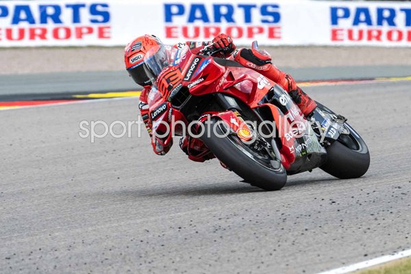 Marc Marquez Spain and Ducati Germany Moto GP Hohenstein-Ernstthal 2025