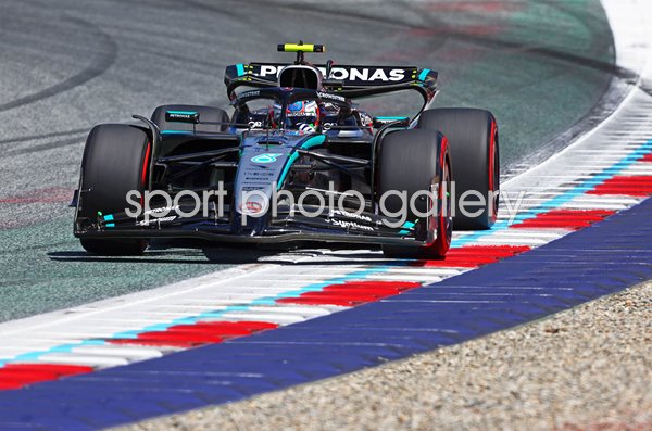 Andrea Kimi Antonelli Italy driving Mercedes Austrian Grand Prix 2025