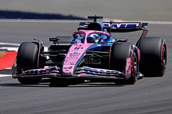 Pierre Gasly France driving Alpine F1 British Grand Prix Silverstone 2025