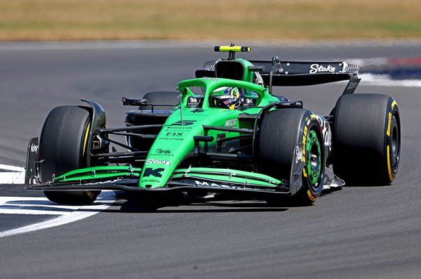 Gabriel Bortoleto Brazil driving Kick Sauber C45 Ferrari British Grand Prix Silverstone 2025