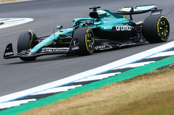 Lance Stroll Canada driving Aston Martin British Grand Prix Silverstone 2025