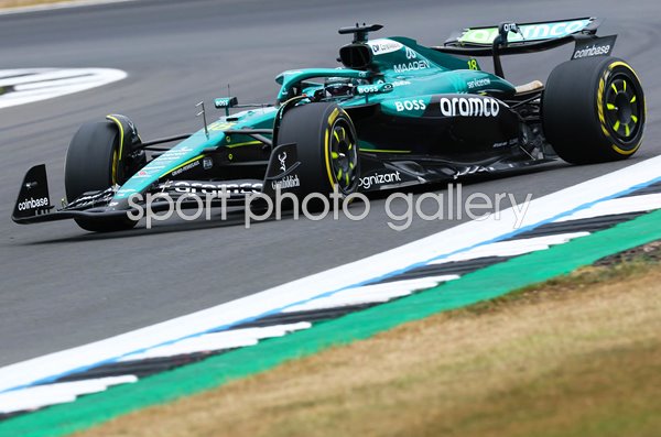 Lance Stroll Canada driving Aston Martin British Grand Prix Silverstone 2025