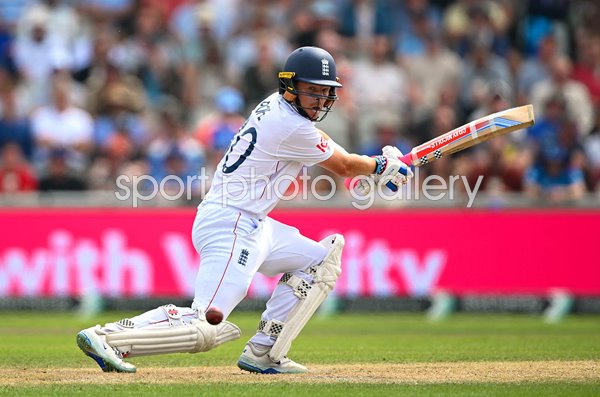 Ollie Pope England v India 4th Test Match Old Trafford 2025