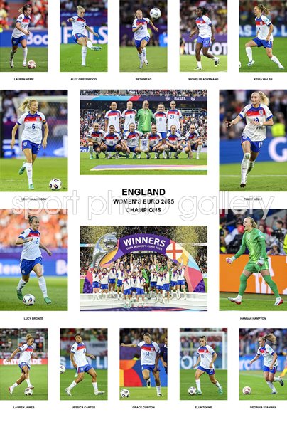 England Women’s Euro 2025 Champions Team Special