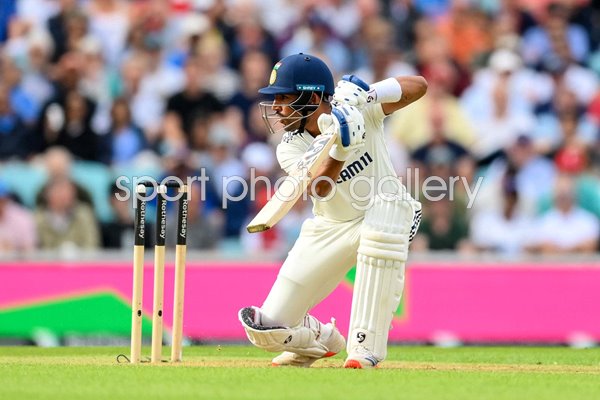 Dhruv Jurel India bats v England 5th Test Oval 2025