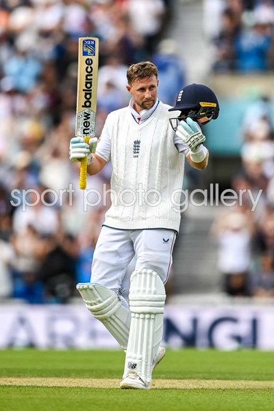 Joe Root England century celebration 5th Test Match Oval 2025