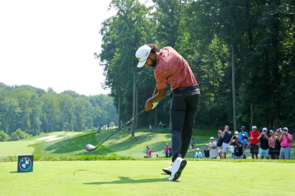 Akshay Bhatia USA BMW Championship Maryland 2025