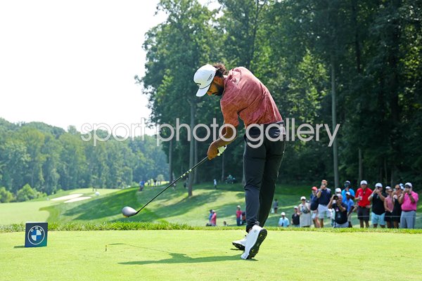 Akshay Bhatia USA BMW Championship Maryland 2025