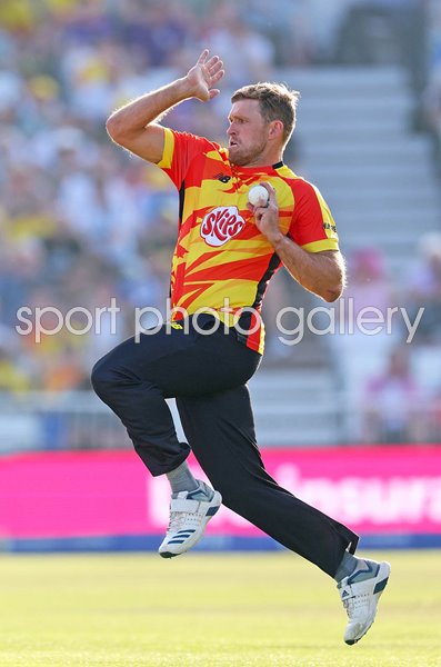David Willey Trent Rockets v Northern Superchargers The Hundred Trent Bridge 2025