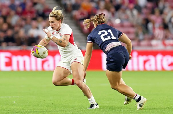 Megan Jones England v USA Pool A Women's Rugby World Cup 2025