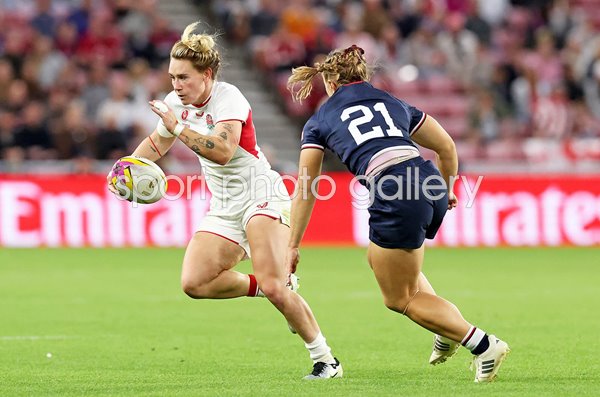 Megan Jones England v USA Pool A Women's Rugby World Cup 2025