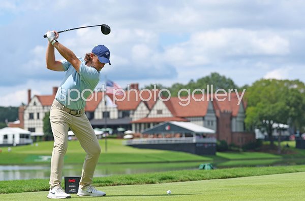 Tommy Fleetwood England 8th Tee 1 of 3 Final Round Focus TOUR Championship 2025