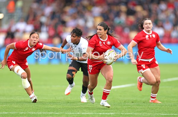 Julia Schell Canada v Fiji Pool B Women's Rugby World Cup 2025    