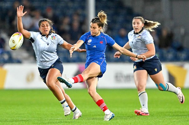 Carla Arbez France v Italy Pool D Women's Rugby World Cup 2025  