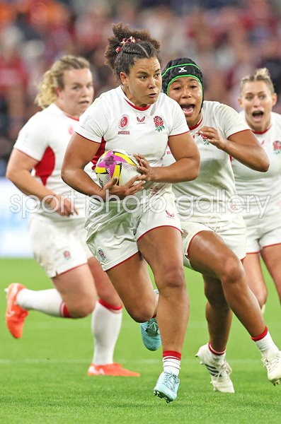 Tatyana Heard England v USA Pool A Women's Rugby World Cup 2025  