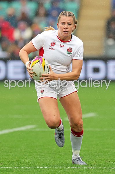 Zoe Harrison England v Samoa Pool A Women's Rugby World Cup 2025