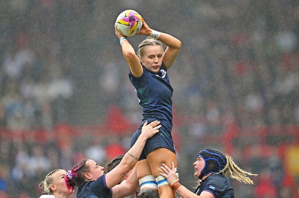 Eva Donaldson Scotland v England Quarter Final Women's Rugby World Cup 2025 