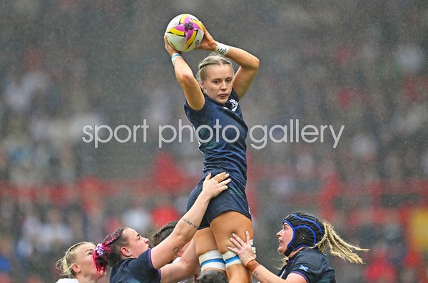 Eva Donaldson Scotland v England Quarter Final Women's Rugby World Cup 2025 