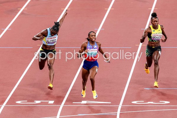 Melissa Jefferson-Wooden USA wins 100m Gold World Athletics Tokyo 2025