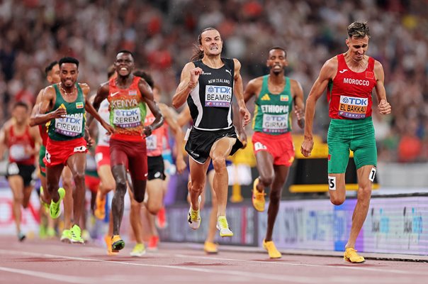 Geordie Beamish New Zealand wins 3000m Steeplechase Gold World Athletics Tokyo 2025
