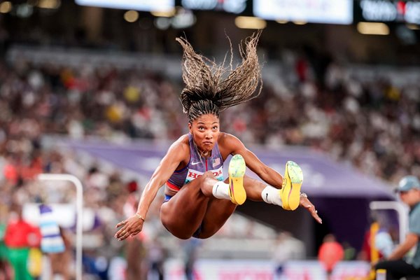 Tara Davis-Woodhall USA Women's Long Jump Gold World Athletics Tokyo 2025