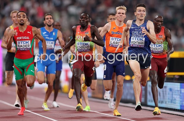 Isaac Nader Portugal beats Jake Wightman classic 1500m Final World Athletics Tokyo 2025